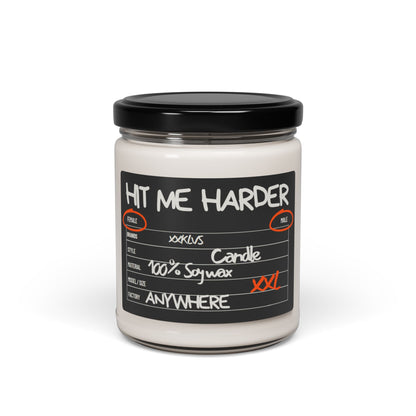 HIT ME HARDER , Cleansed and Relaxed 9oz Glass Candle