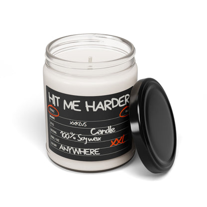 HIT ME HARDER , Cleansed and Relaxed 9oz Glass Candle