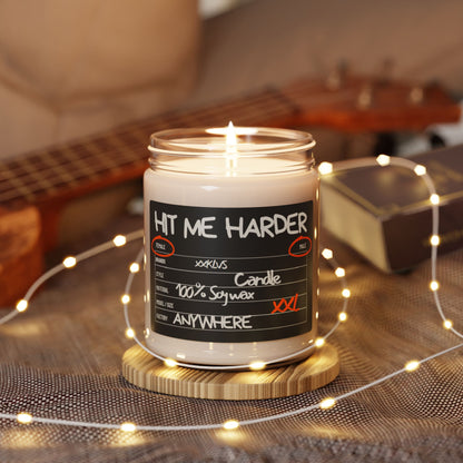 HIT ME HARDER , Cleansed and Relaxed 9oz Glass Candle