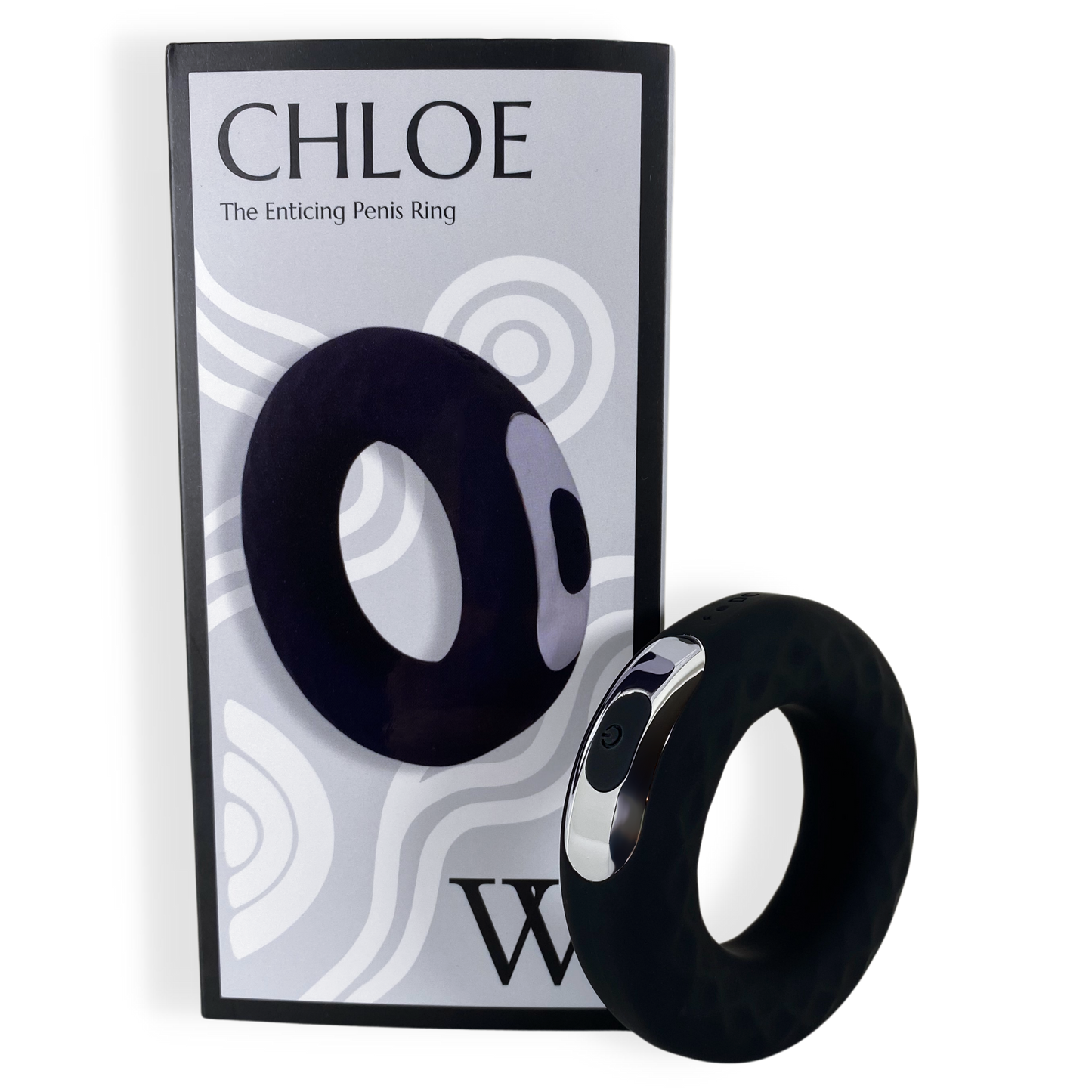 CHLOE - 10-Speed Vibrating Smooth Cock Ring