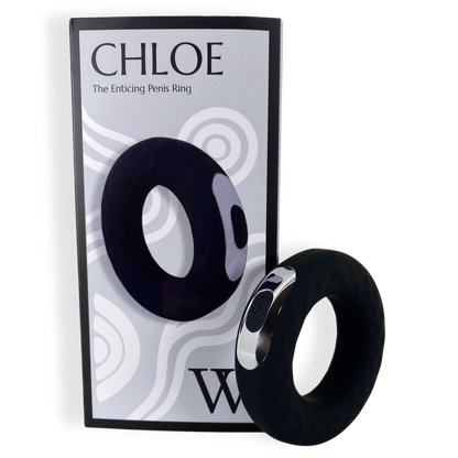 CHLOE - 10-Speed Vibrating Smooth Cock Ring